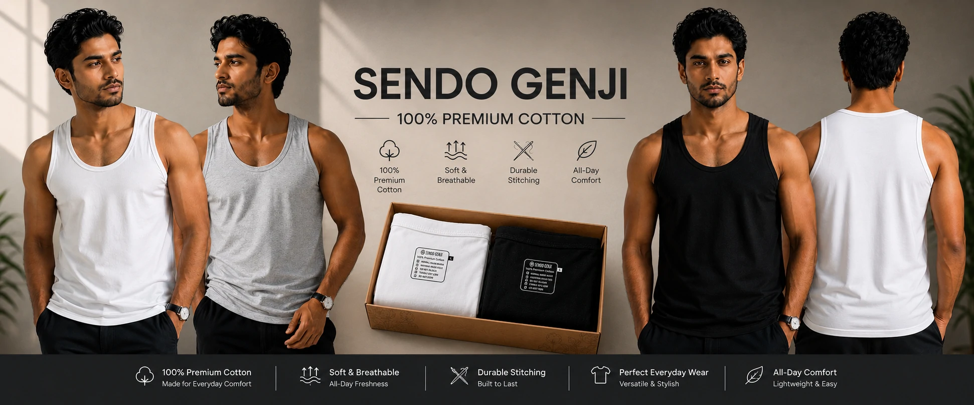 Egyptian cotton sando genji, premium sando genji, high neck sando genji, mens sando genji, cotton sando genji, export quality sando genji, Egyptian cotton vest, mens cotton vest, premium cotton vest, sleeveless vest men, white sando genji, black sando genji, grey sando genji, mens underwear vest, breathable cotton vest, soft cotton genji, comfortable sando genji, 125 gsm cotton vest, export quality vest, mens innerwear Bangladesh, cotton innerwear men, premium innerwear, summer vest men, sweat absorbent vest, skin friendly vest, high neck vest, mens sleeveless undershirt, cotton tank top men, Egyptian cotton innerwear, premium genji Bangladesh, best sando genji, mens basic vest, everyday wear vest, lightweight cotton vest, durable cotton vest, knitted cotton vest, dyed cotton vest, luxury cotton vest, comfortable innerwear, original cotton genji, mens fashion essentials, premium vest Bangladesh, export surplus vest, breathable innerwear, soft innerwear men, summer innerwear, cotton gym vest, casual cotton vest, premium sleeveless vest, quality cotton undershirt, mens vest Bangladesh, cotton genji online, buy sando genji online, premium cotton genji, mens cotton underwear, export quality innerwear, high quality vest, white vest men, black vest men, grey vest men, comfortable vest men, everyday cotton vest, skin friendly cotton vest, premium Egyptian cotton, imported quality vest, cotton undershirt Bangladesh, mens vest online, cotton genji price Bangladesh, best vest for men, premium inner vest, breathable undershirt, sweat control vest, soft touch cotton vest, luxury innerwear men, high neck cotton vest, cotton sleeveless shirt, mens tank top Bangladesh, premium basic wear, quality mens innerwear, comfortable cotton tank, cotton vest combo pack, 2 piece vest pack, mens cotton essentials, export standard vest, premium lifestyle wear, daily wear vest, soft breathable vest, cotton body fit vest, classic sando genji, modern sando genji, premium white vest, premium black vest, premium grey vest, comfortable summer vest, lightweight innerwear, cotton undergarment men, premium undergarment, best cotton vest, premium fashion vest, breathable fashion vest, high quality cotton genji, mens wardrobe essentials, original export quality genji, luxury Egyptian cotton genji, premium men vest Bangladesh